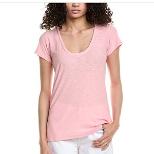 James Perse Light Pink Short Sleeve Tee